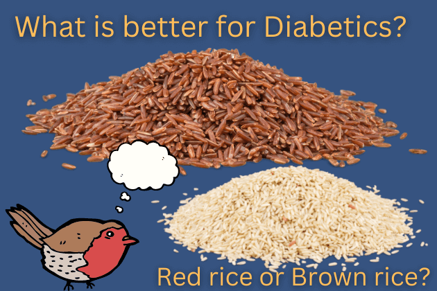 Is red rice or brown rice better for diabetics