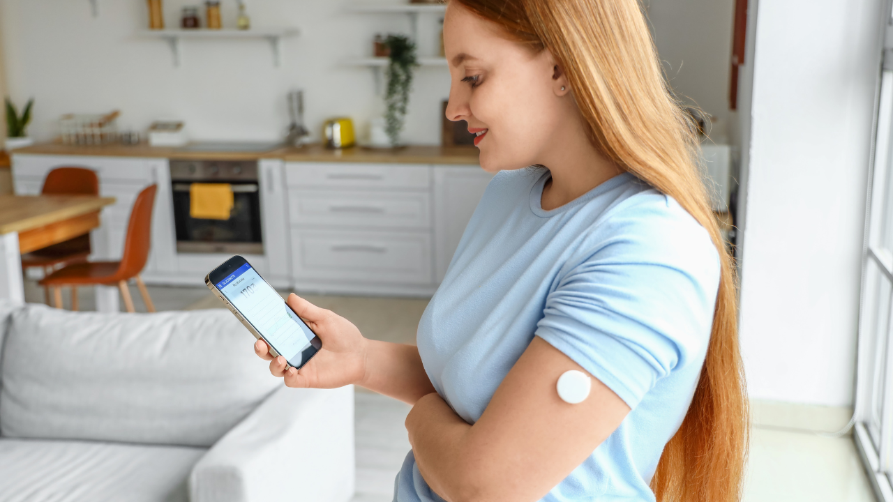 blood glucose test at home