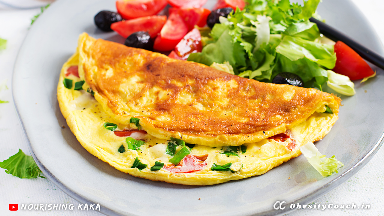 Keto Masala Omelette ObesityCoach